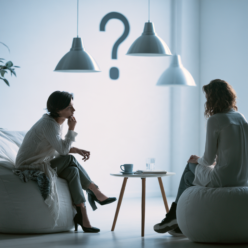 Two people in a therapy session representing the four main skills of dialectical behavior therapy available at San Diego Wellness Center.